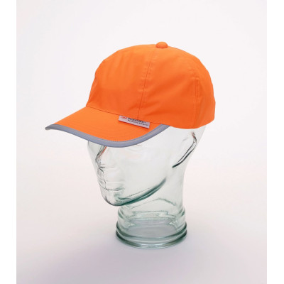 Baseball Cap With Reflective Hem